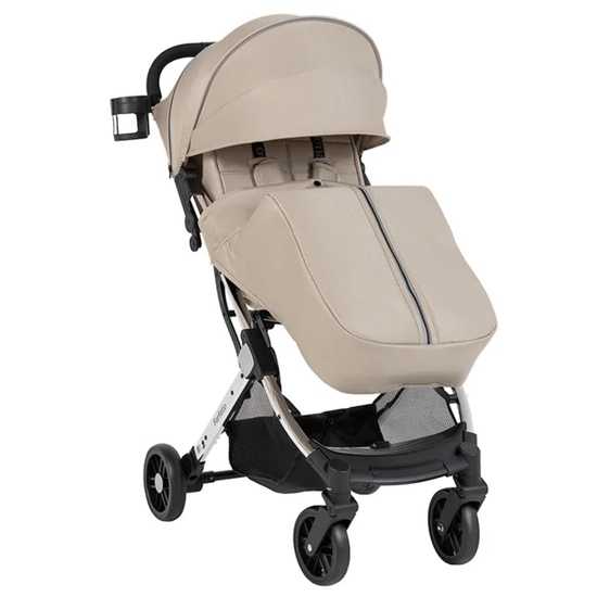 Коляска прогулочная Farfello Comfy Go Comfort Chrome Beige - 1